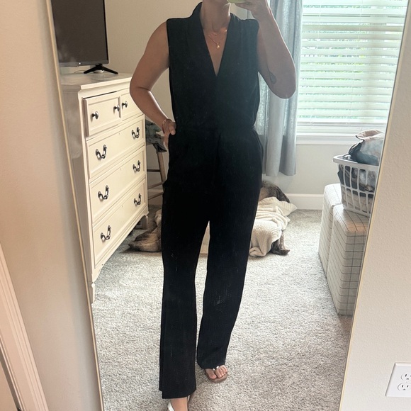 Banana Republic Pants - Banana Republic Black Sleeveless Jumpsuit